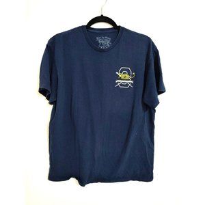 Black Ink Design Third Recruit Training Battalion USMC Navy Blue Short Sleeve L